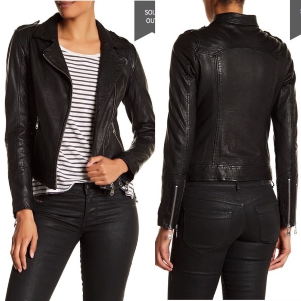 DOMA Motorcycle Leather Jacket. XS. NWOT!